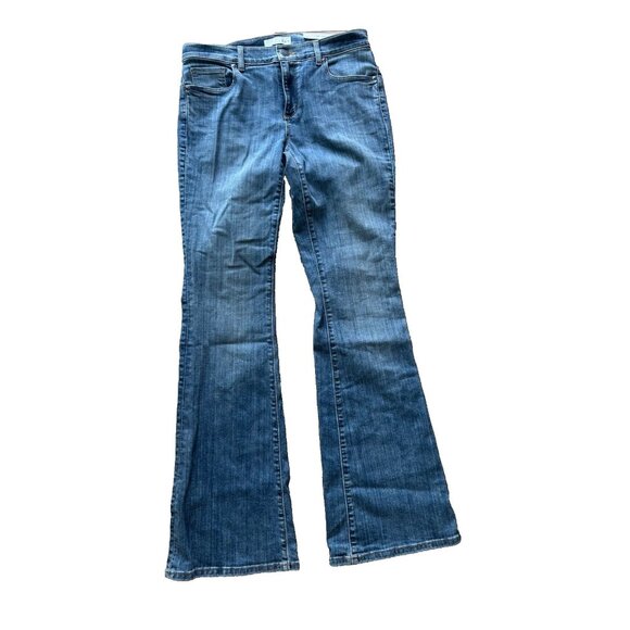 Loft Women's Size 28/6 Slim Flare Jeans Mid Rise NEW Stretch - Picture 1 of 6